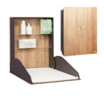 Holz Wickeltisch zur Wandmontage von Timkid