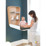 Holzwickeltisch Noga zur Wandmontage für jede Kinderzimmer